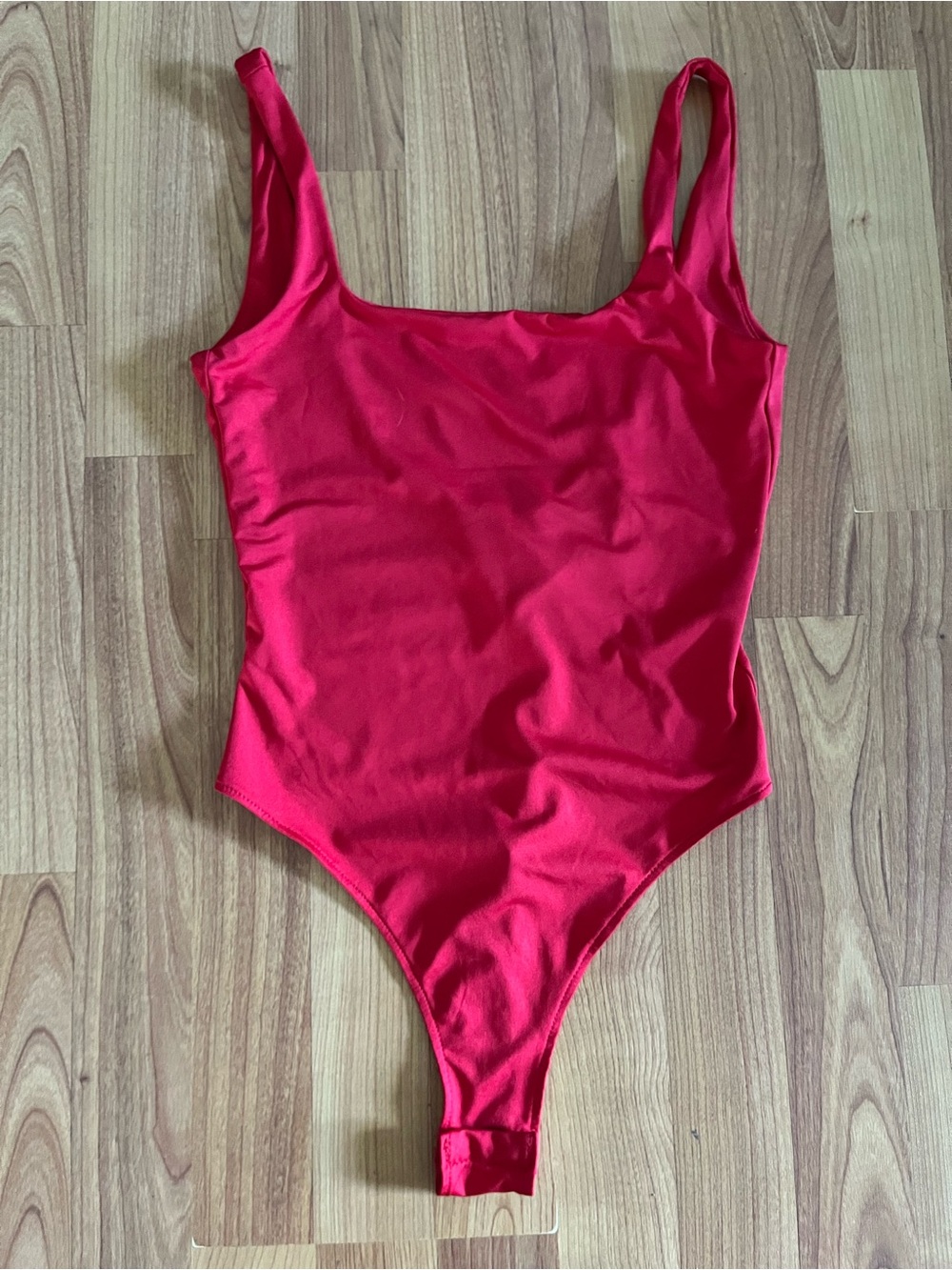 Divided H&M Red bodysuit
